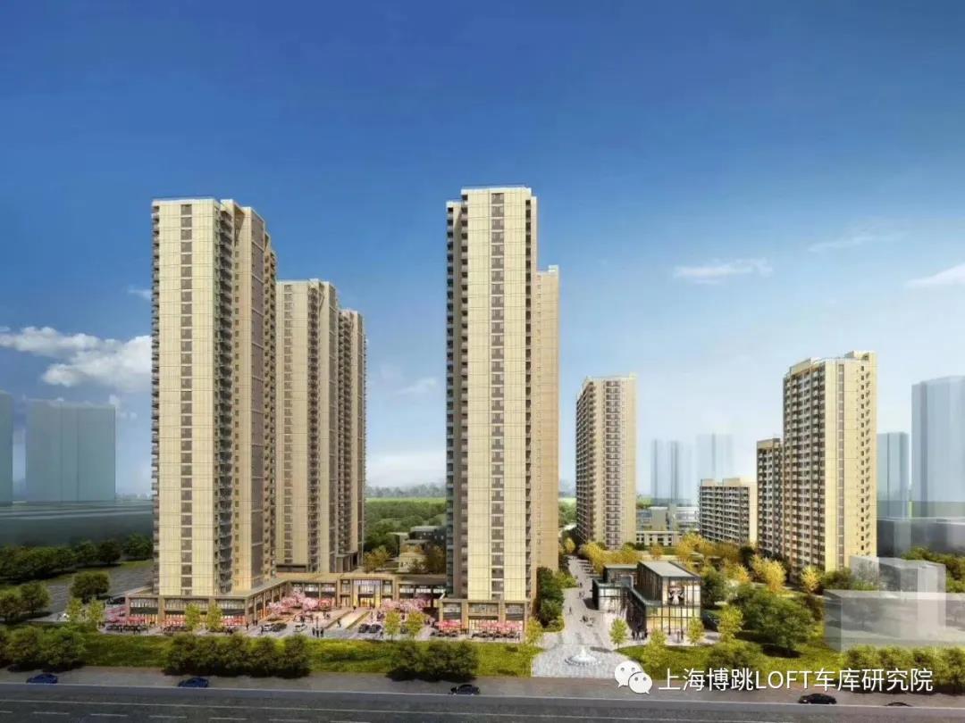 肇庆采用了LOFT车库武汉当代集团春风十里项目现已结构封顶！